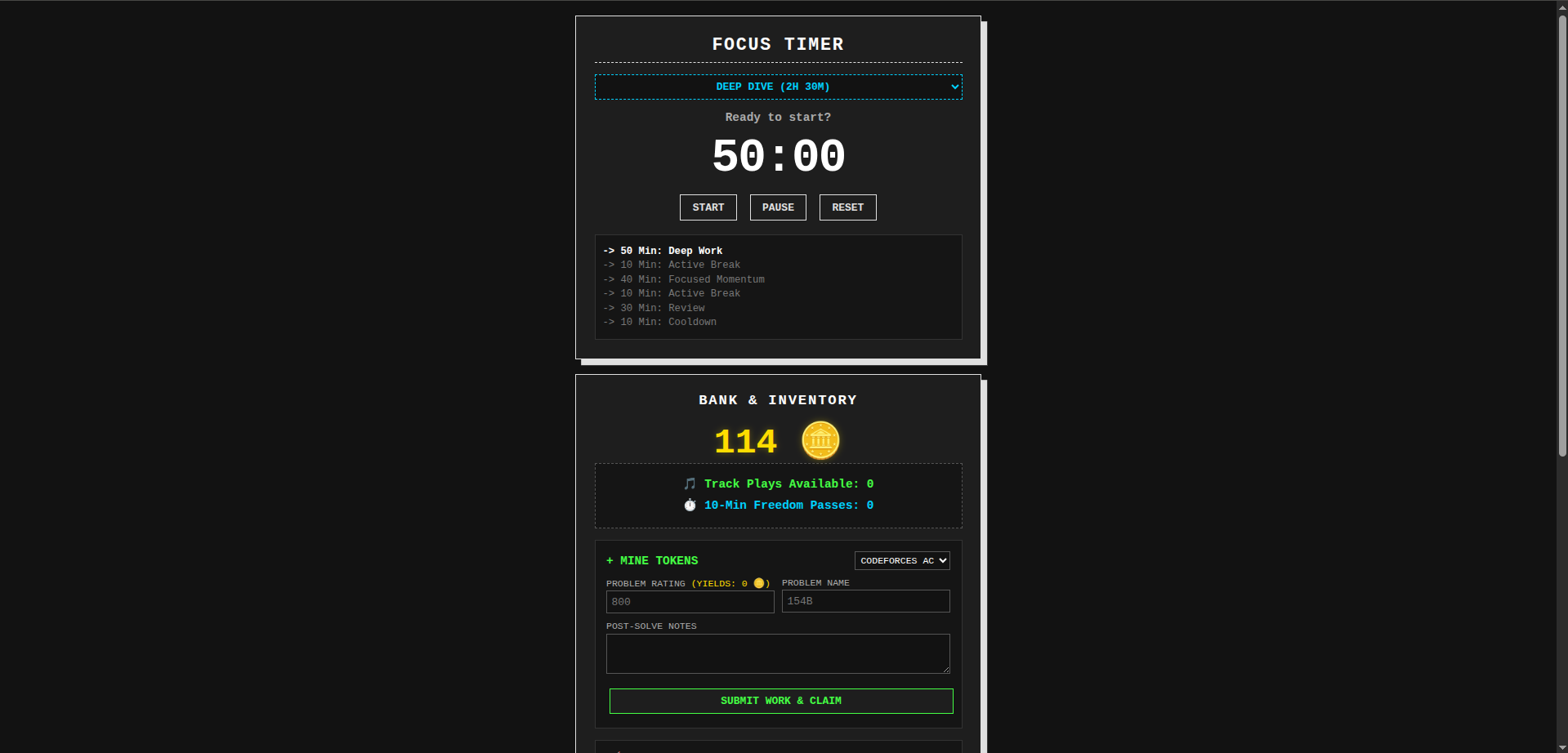ArcaGrind Screenshot